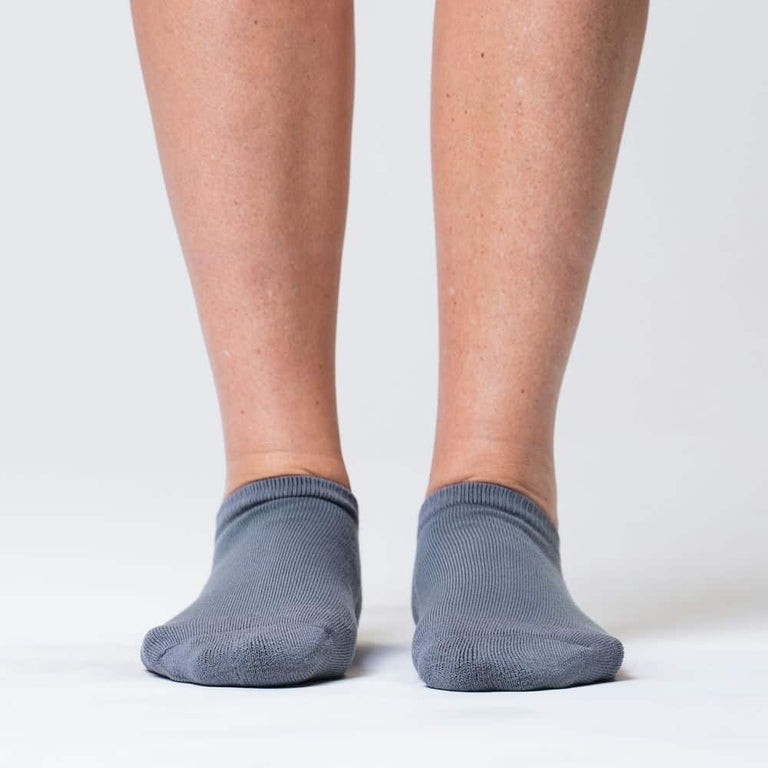 Gray Ankle Socks Bundle 5-Pack