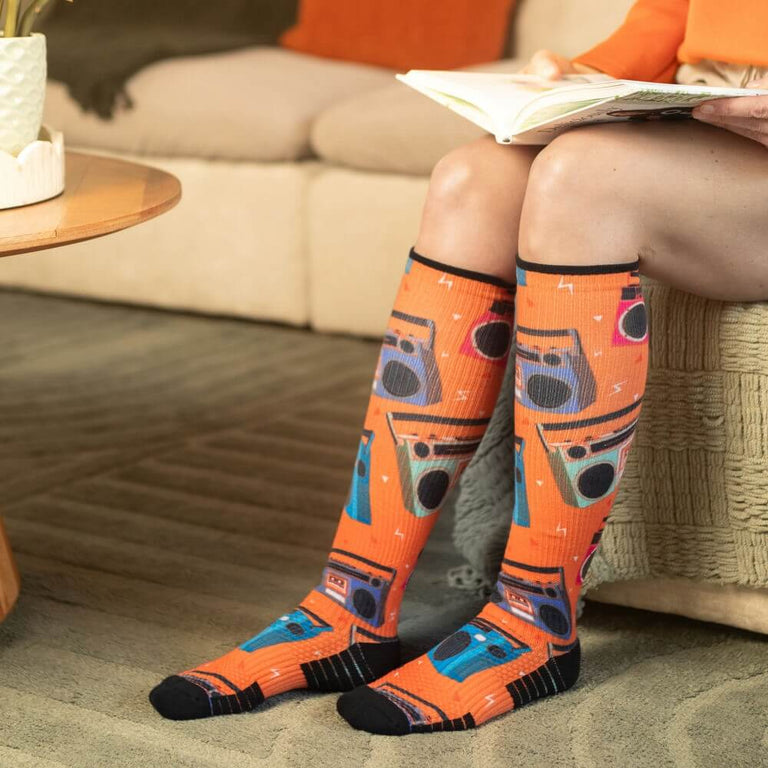 Boom Box Sox Compression Socks