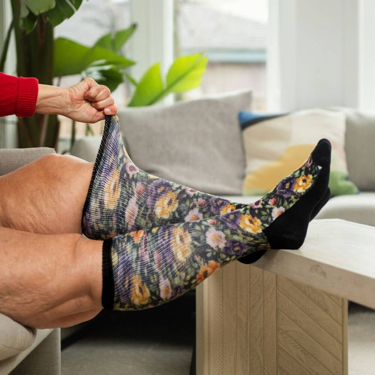 Vintage Floral EasyStretch™ Socks
