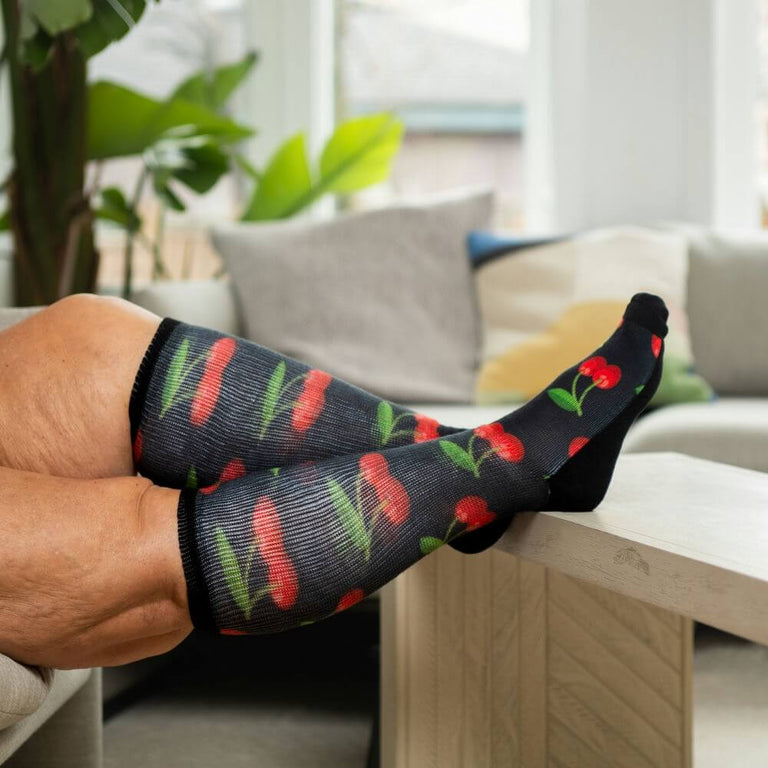 Very Cherry EasyStretch™ Socks