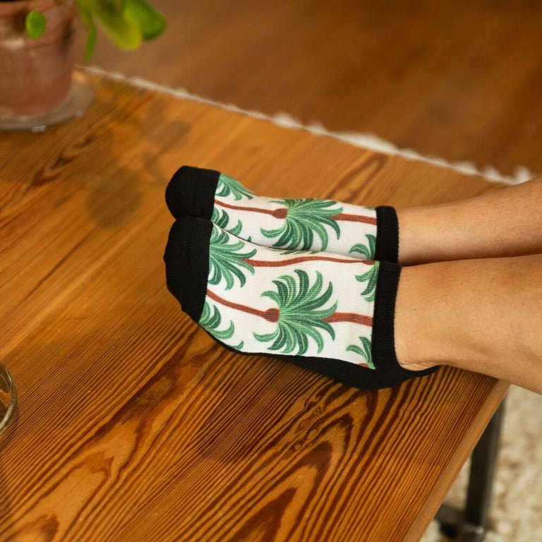 Desert Palms Ankle Socks