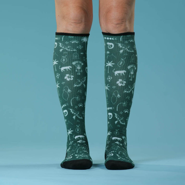 Jungle Life Compression Socks