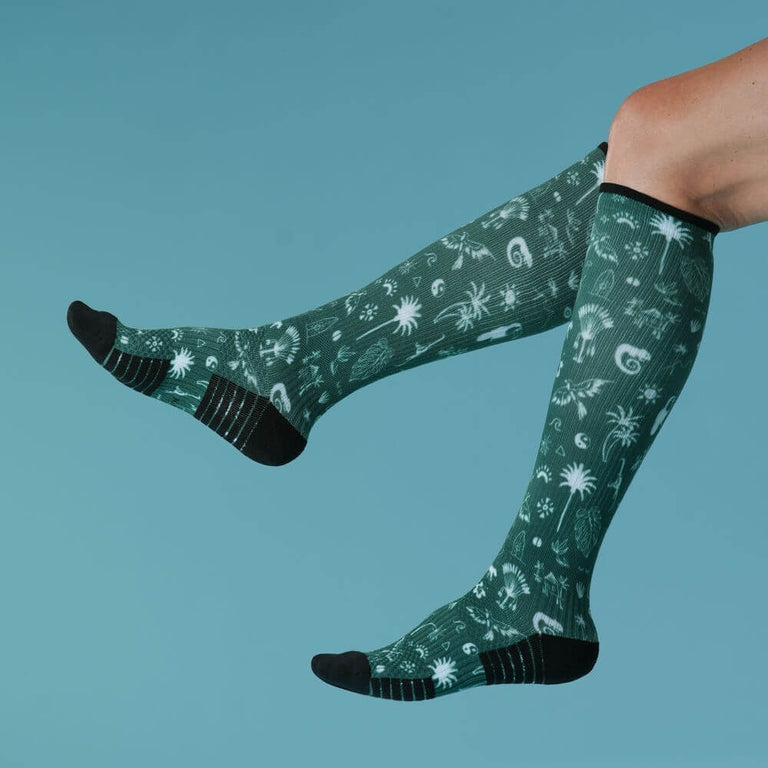 Jungle Life Compression Socks
