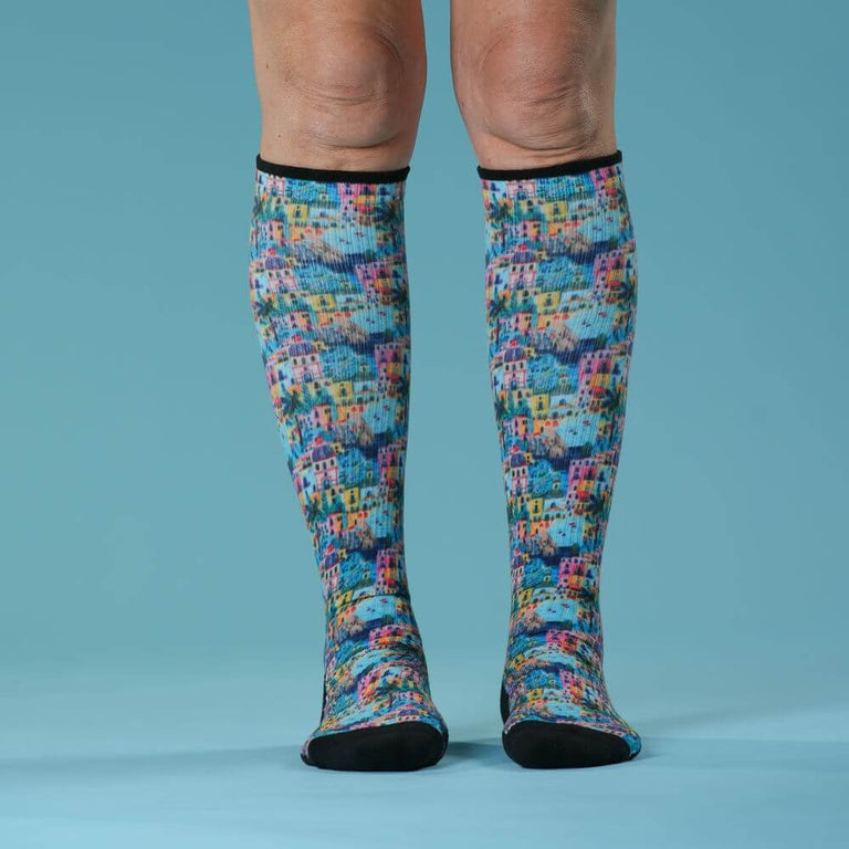 Seaside Compression Socks