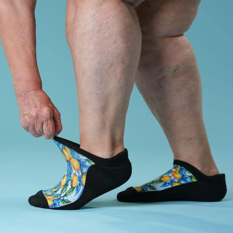 Lemon Zest Ankle Socks