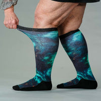 Viasox Malachite EasyStretch Socks detail close-up