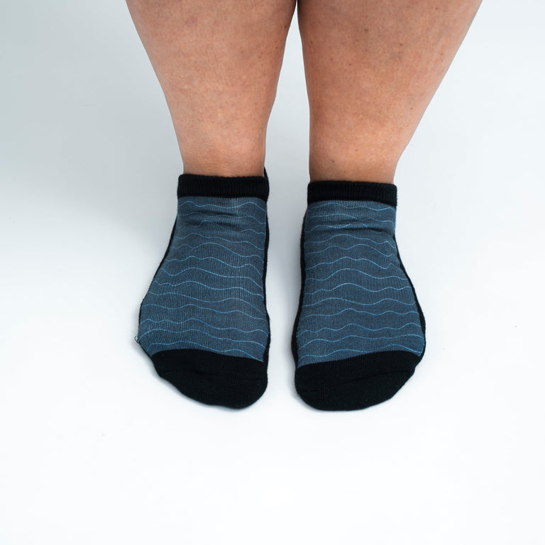 Waves Ankle Socks