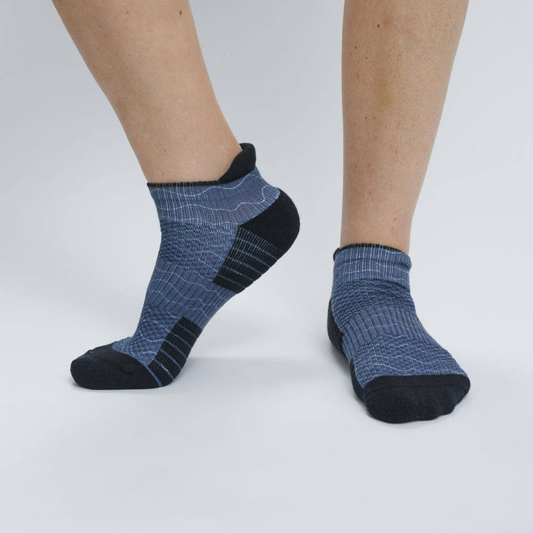 Waves Ankle Compression Socks