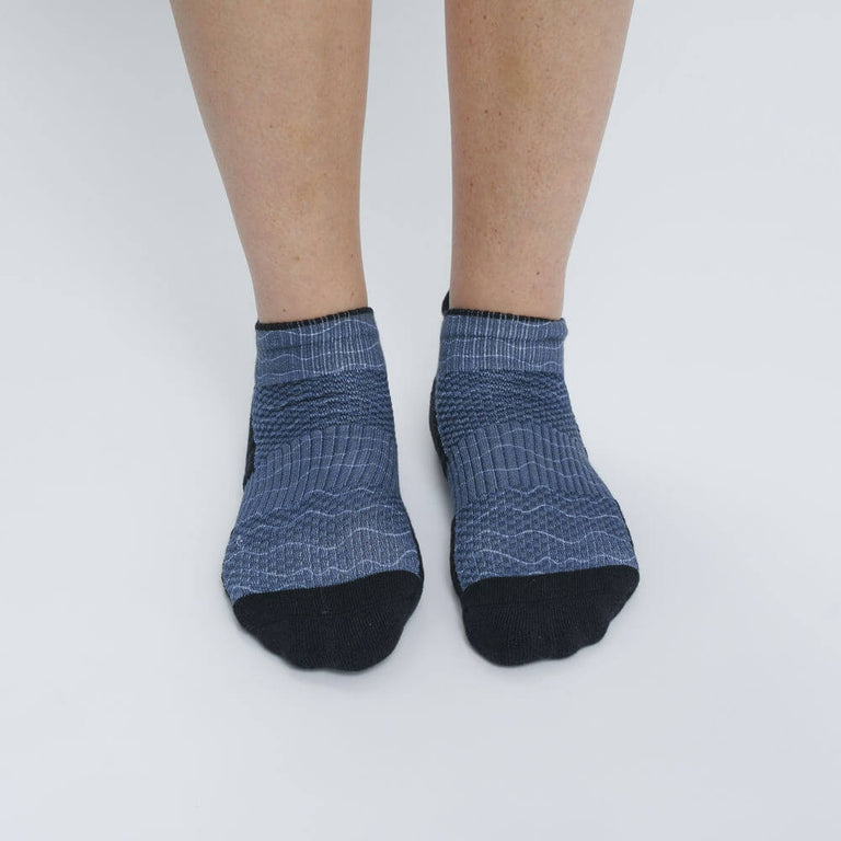 Waves Ankle Compression Socks