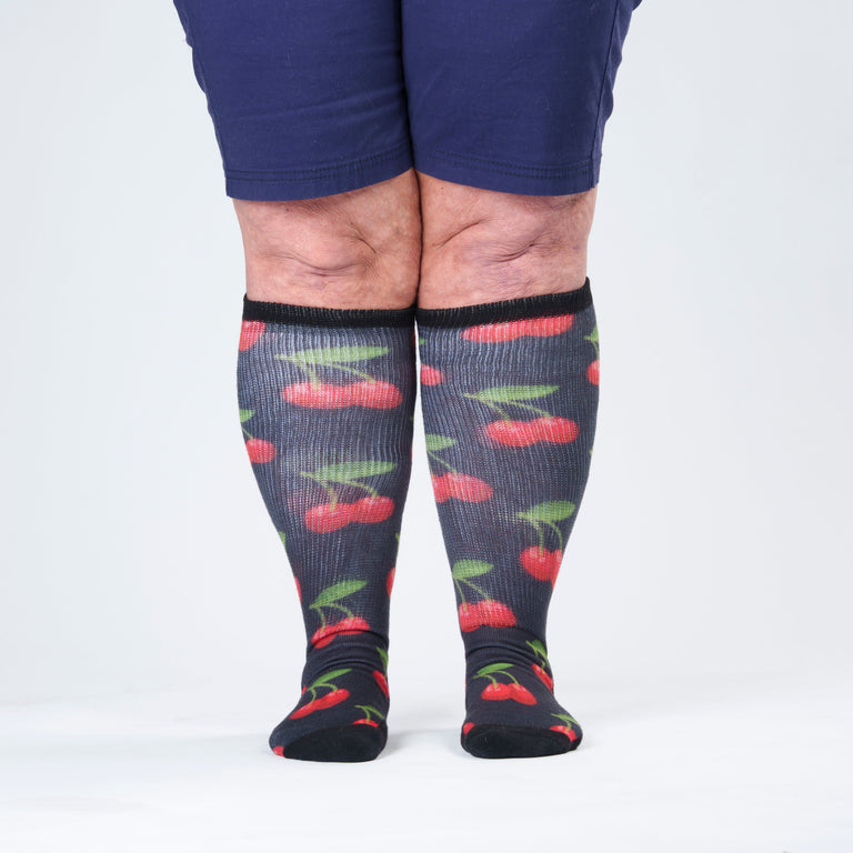 Very Cherry EasyStretch™ Socks