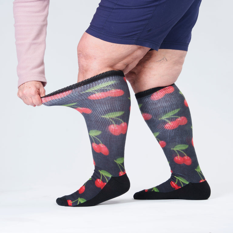 Very Cherry EasyStretch™ Socks
