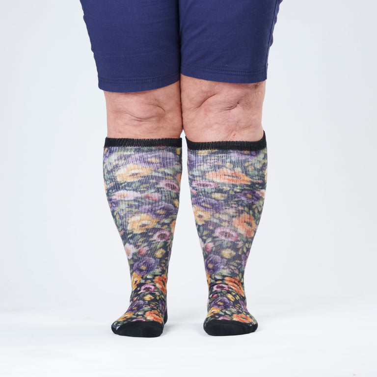 Vintage Floral EasyStretch™ Socks