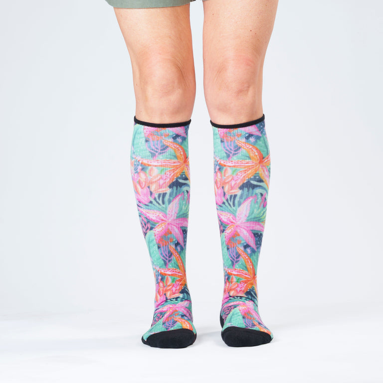 Hawaiian Holiday Compression Socks 3-Pack Bundle