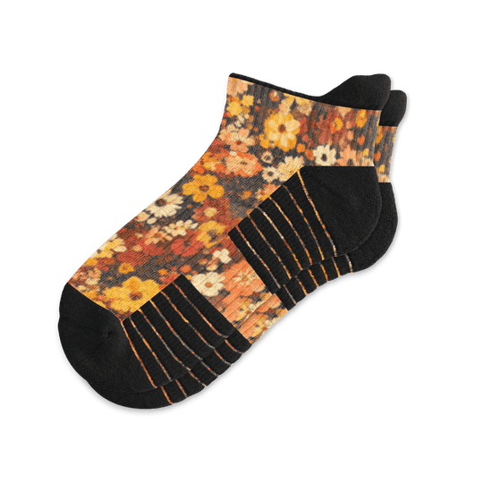Amber Blooms Ankle Compression Socks