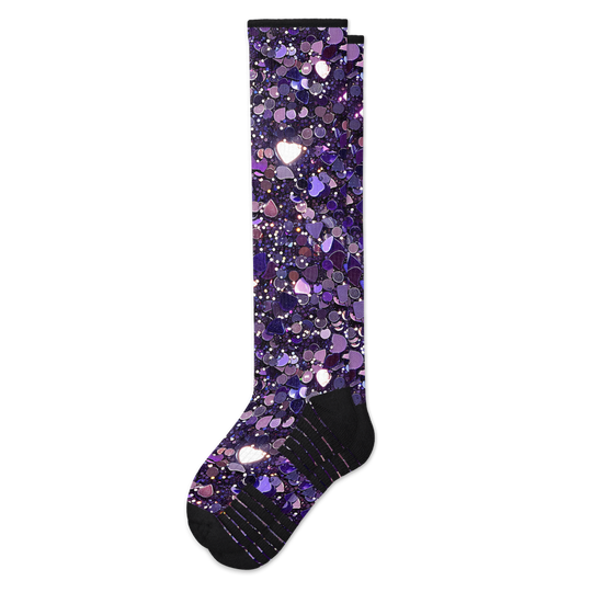 Amethyst Purple Compression Socks