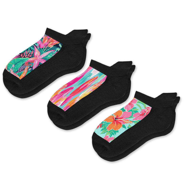 Hawaiian Holiday Ankle Socks 3-Pack Bundle