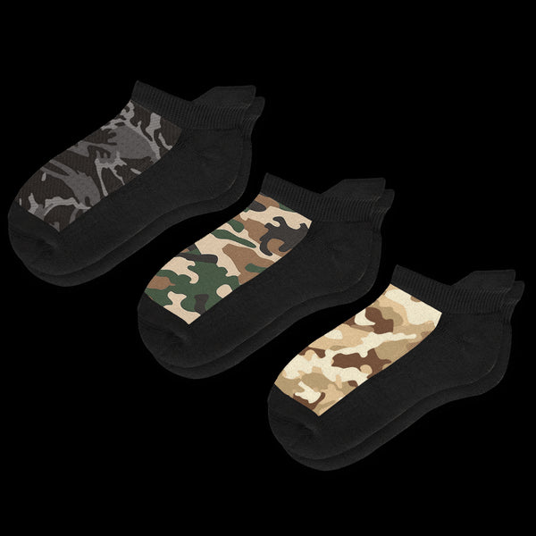 Army Ankle Socks 3-Pack Bundle