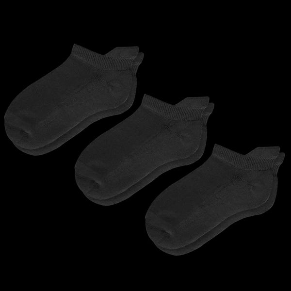 Black Ankle Socks Bundle 3-Pack