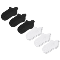 Black & White 6 pairs ankle socks