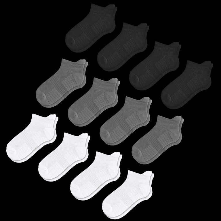 Starter Ankle Compression Socks Bundle 12-Pack