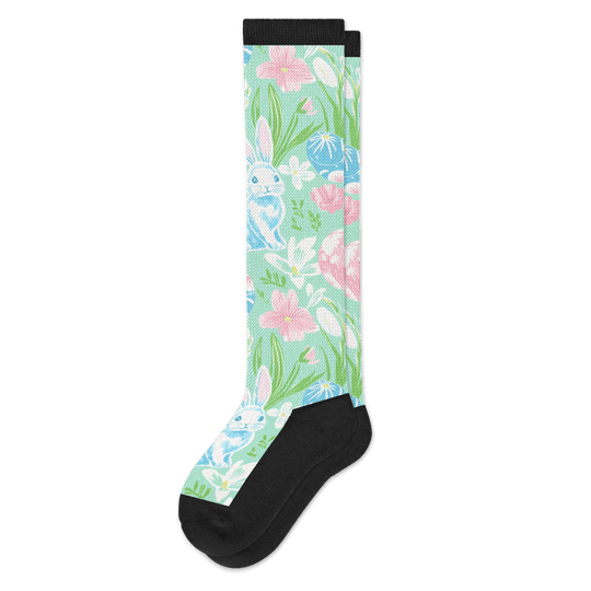 Bunny Garden EasyStretch™ Socks