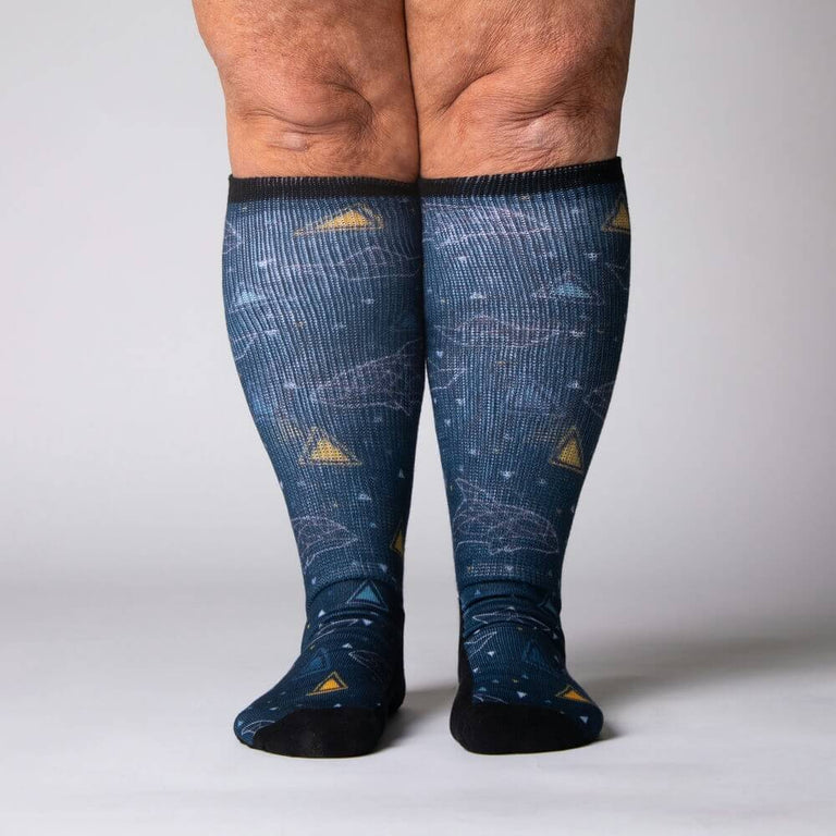 Viasox Orcas EasyStretch™ Socks Front View