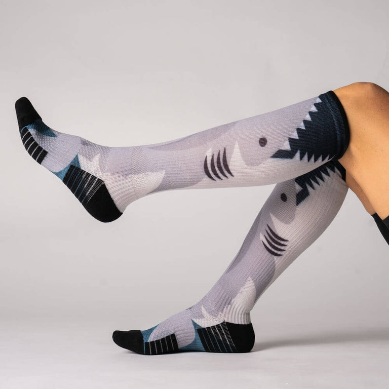 Shark Bite Compression Socks