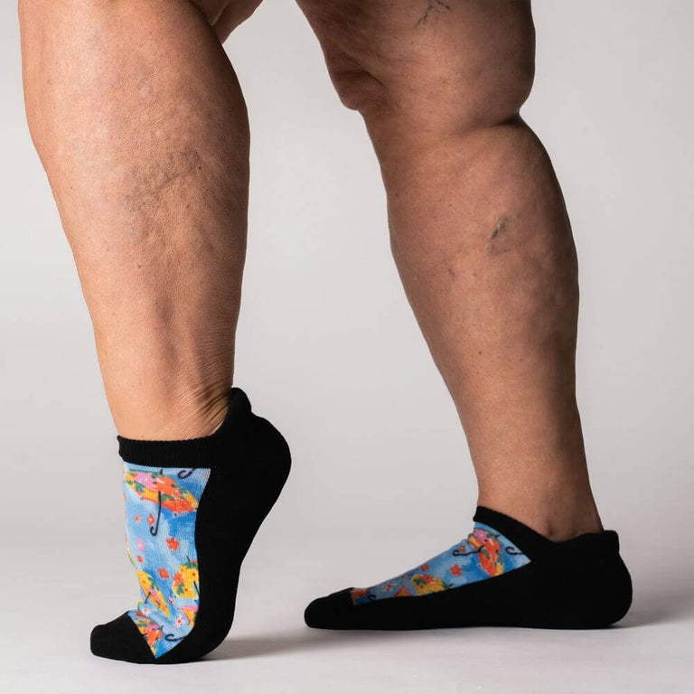 Spring Showers Ankle Socks