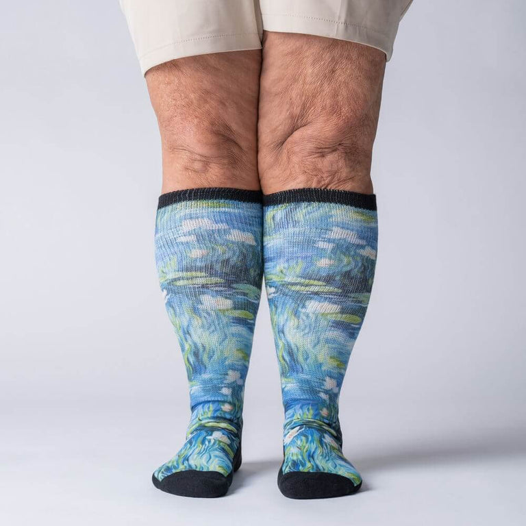 Water Lily EasyStretch™  Socks
