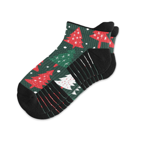 Christmas Forest Ankle Compression Socks