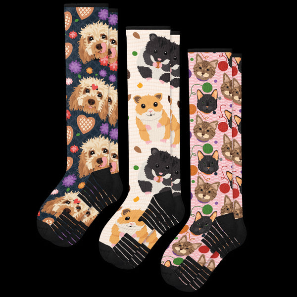 Pet Compression Socks Bundle 3-Pack