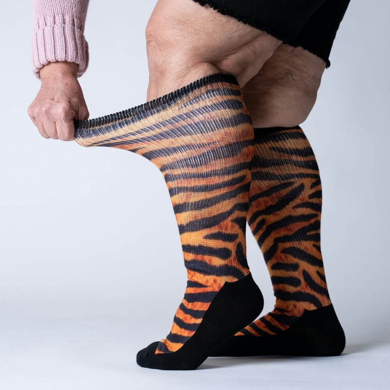 Tiger Stripes EasyStretch™ Socks