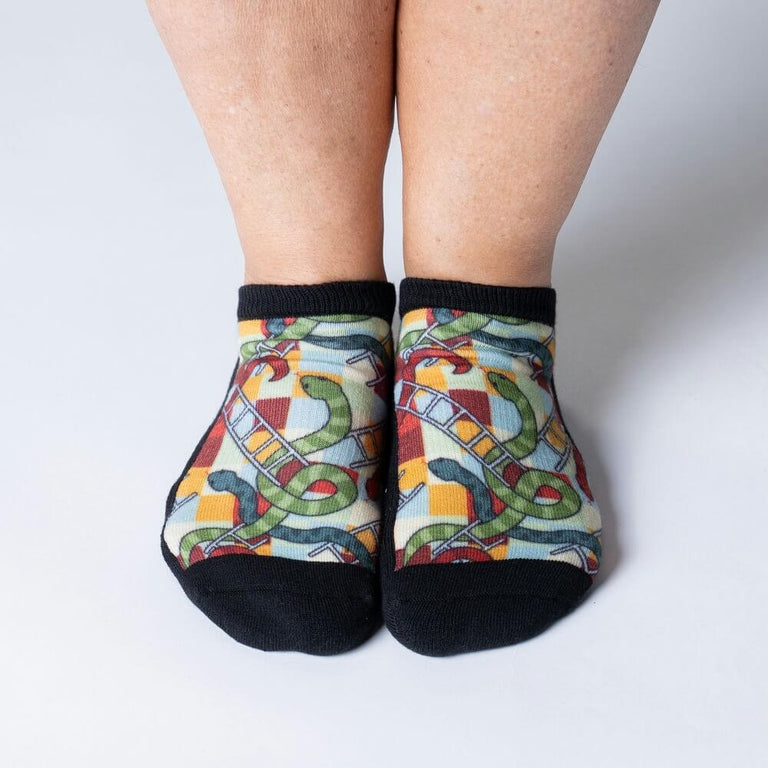 Ladders & Snakes Ankle Socks