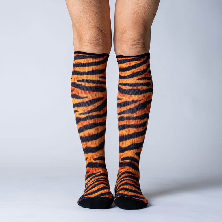 Tiger Stripes Compression Socks