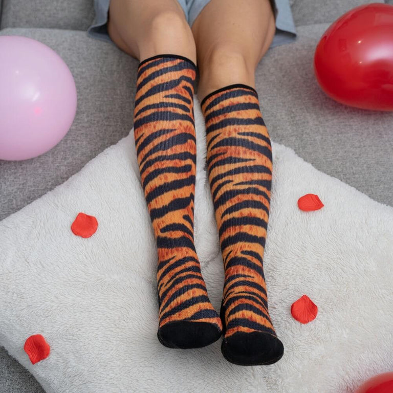 Tiger Stripes Compression Socks