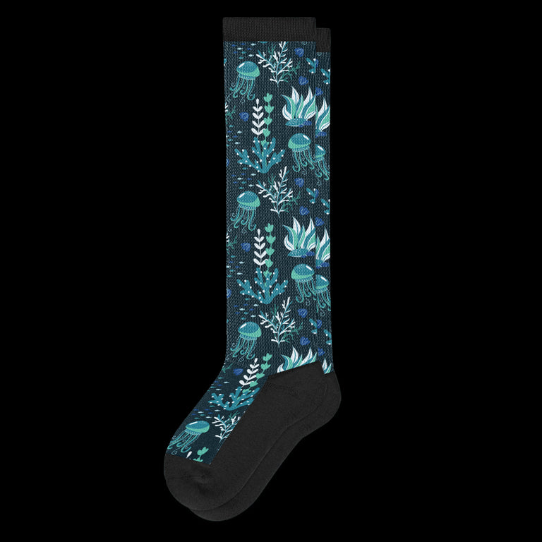 Jellyfish Blues EasyStretch™ Socks