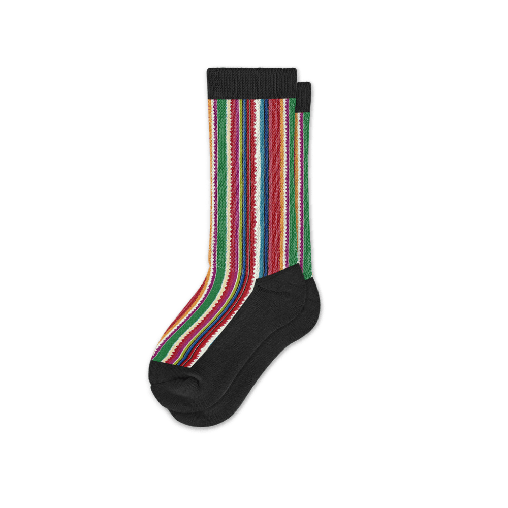 Viasox Fiesta Stripes EasyStretch Socks side view
