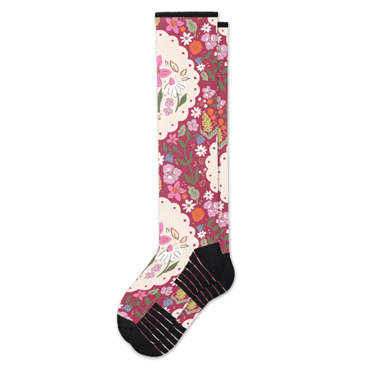 First Blooms Compression Socks