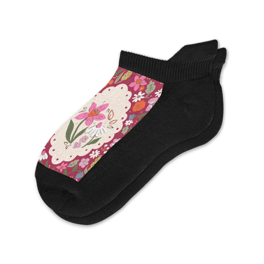 First Blooms Ankle Socks