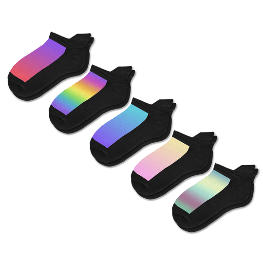 Gradients Ankle Socks 5-Pack Bundle