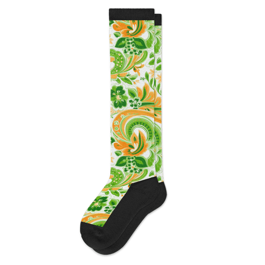Irish Paisley EasyStretch™ Socks