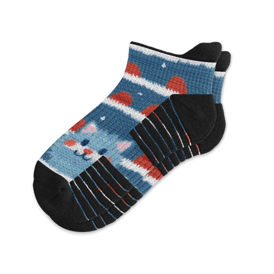 Knitty Kitty Ankle Compression Socks