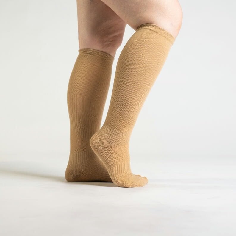 Skin Colored Compression Socks In 6-Pack | Support From Viasox