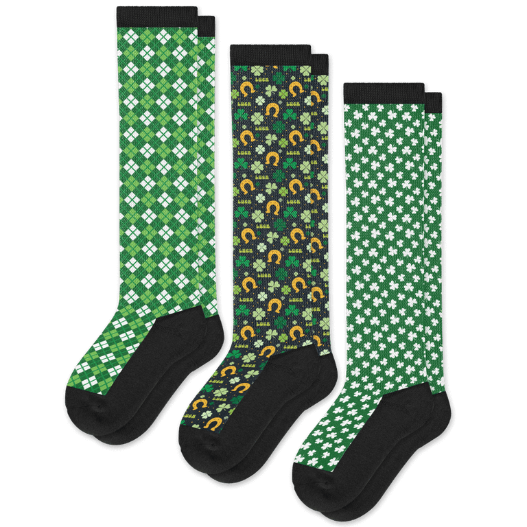 St Paddys EasyStretch™ Socks 3-Pack Bundle