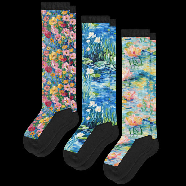 Brushstrokes EasyStretch™ Socks Bundle 3-Pack