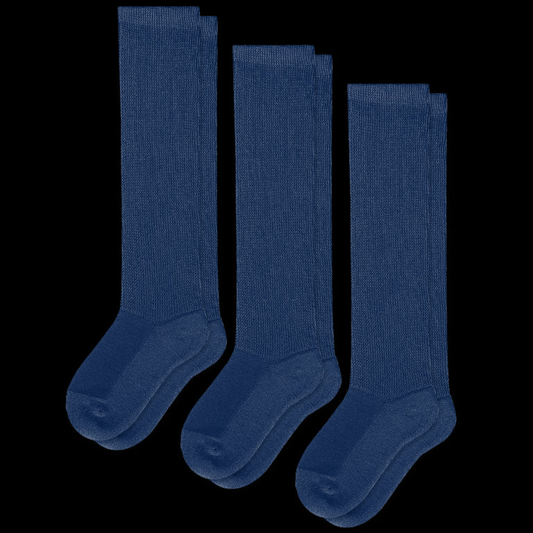 Navy Blue EasyStretch™ Socks Bundle 3-Pack