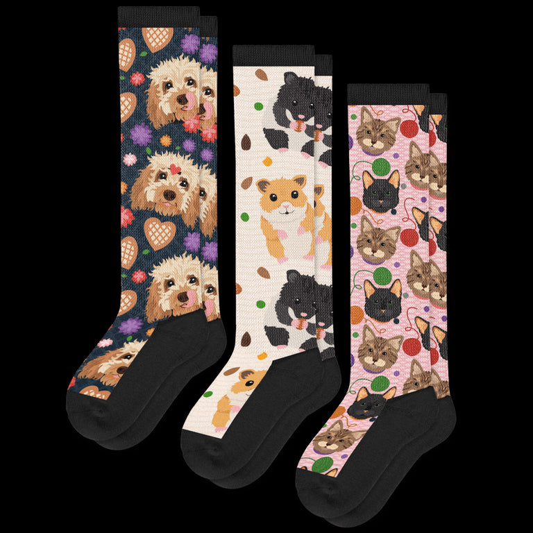 Pet EasyStretch™ Socks Bundle 3-Pack