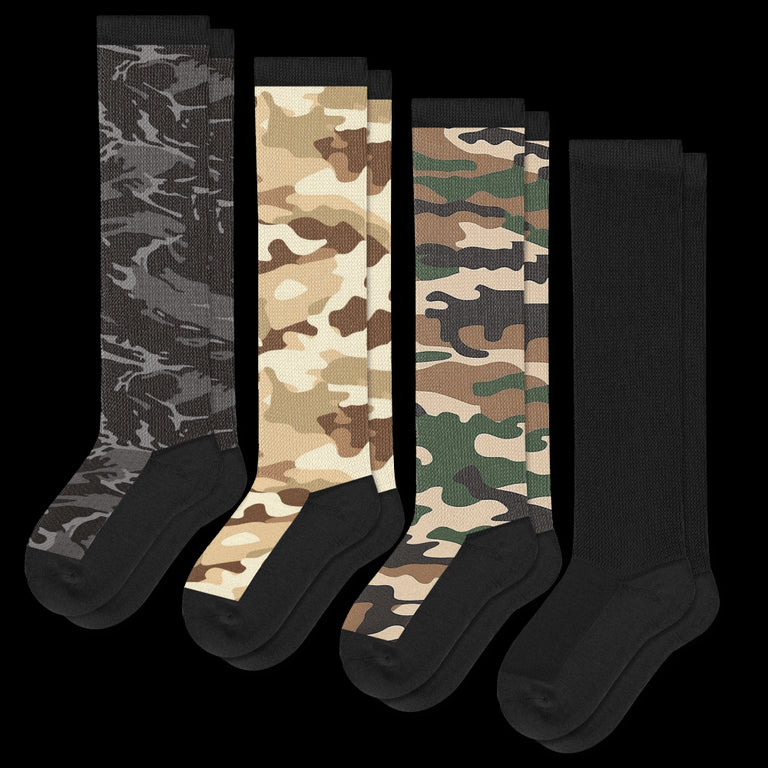 Tactical EasyStretch™ Socks 4-Pack Bundle