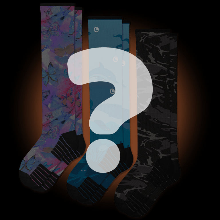 3 Pair Mystery Compression Socks