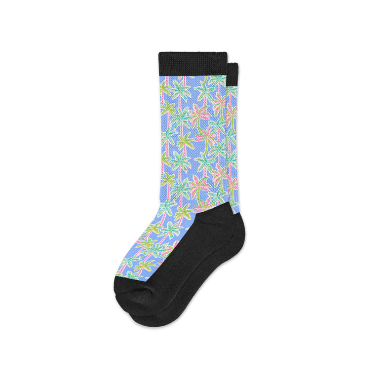 Pastel Palms EasyStretch™ Socks